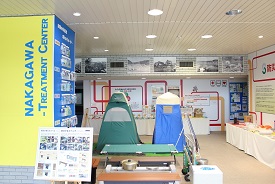 防災展示コーナー（全景）